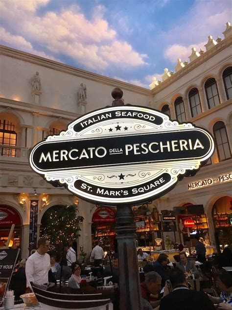 mercato della pescheria las vegas|mercato della pescheria venetian.